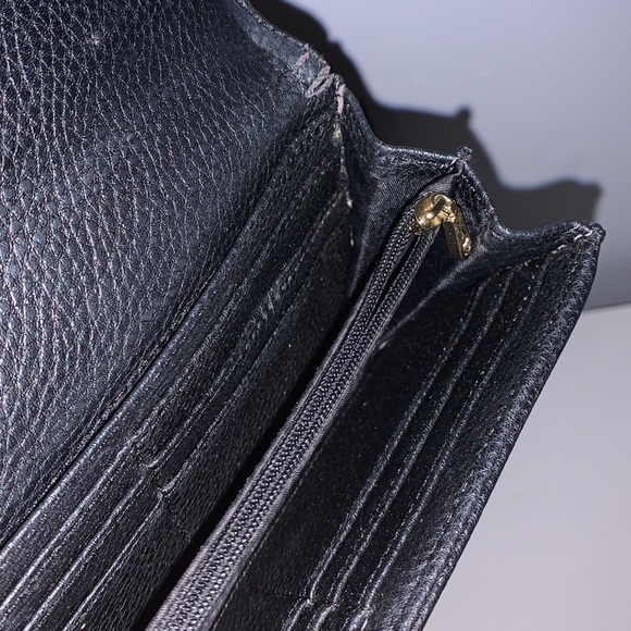 Black Faux Leather Wallet - Picture 4 of 4